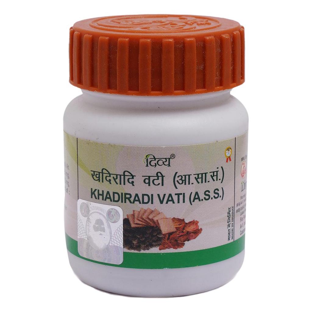 Patanjali Divya Khadiradi vati, Khadiradi vati