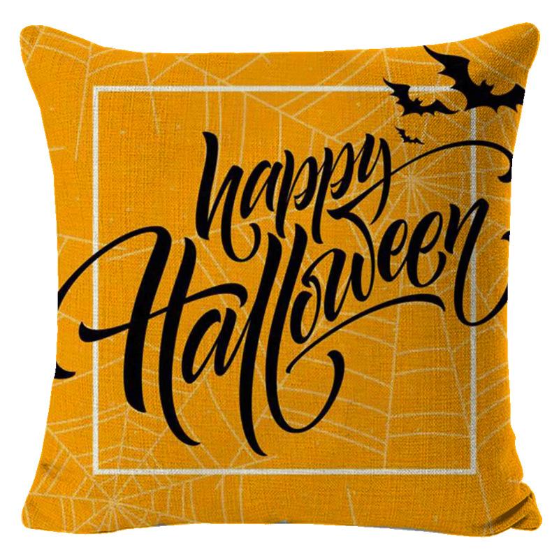 New Halloween Pillow Case Halloween Pillow Core Bed Home Decoration Bedside Cushion