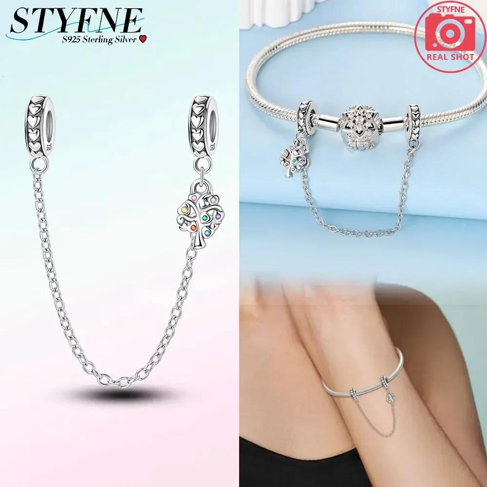 Newcopperclassical Cross Flower Type Musical Note Butterfly Safety Chain For Women Bead Diy Bracelet Jewelry Gift