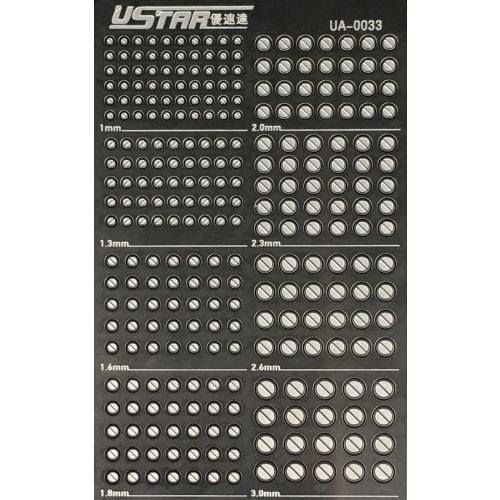 

HG RG MG PG RE Gundam Detail-Up Stainless Steel Parts (UA0033)