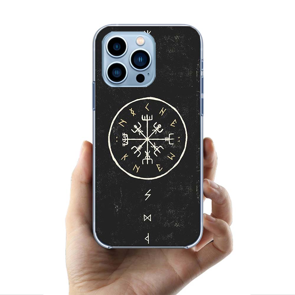 Nordic Norse Cases Phone Case For Iphone 17E 16E 17 Air 16 Pro Max 15 Pro 14 Plus 11 13 12 Mini Cover Cases Compatible with Suit