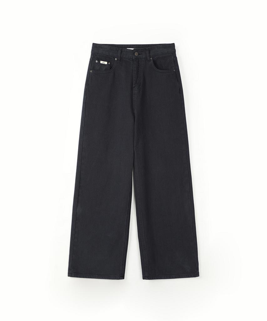 AHWE Color Dyeing Wide Denim_L Navy