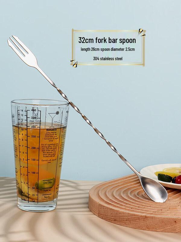 ZISIZ 304 Stainless Steel Bar Stirring Spoon