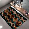 Geometric Tribal Pattern Carpet suitable as a non-slip mat for the living room or bedroom sofa