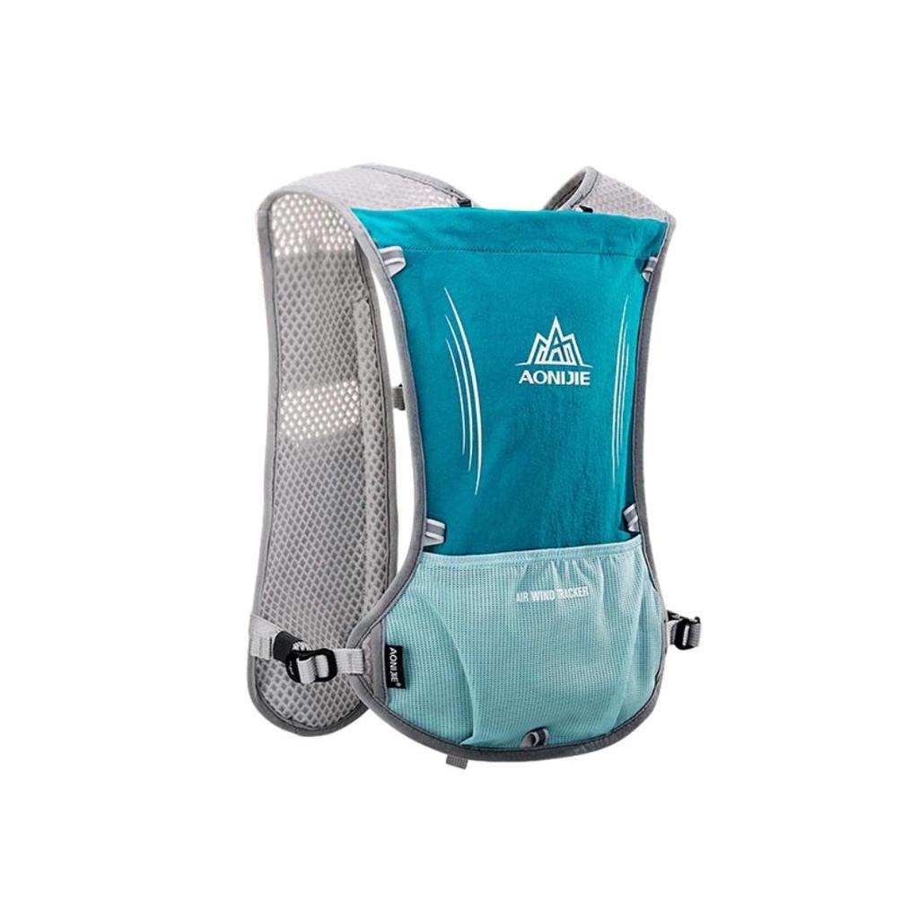 AONIJIE Lightweight Off-Road Backpack, Breathable, Quick-Dry, Running, Outdoor Hiking, 28*43cm, Backpack with 1.5L Water bag