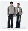 American Retro Barn-Style Unisex Suede PU Leather Jacket - New Autumn/Winter 2025 Casual Workwear Jacket for Men