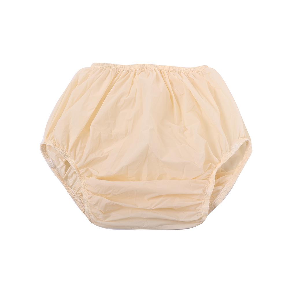 Cross-border Elastic Waist Incontinence Diaper Pants - Anti-leak, Absorbent Underpants for Elderly.