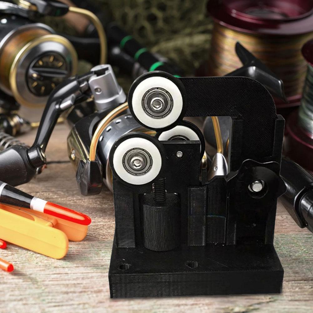 Fishing Rod Winding Machine Raft Rod Tip DIY Fishing Rod Building Micro Wire Wrap Epoxy Resin Rotating Applicator Gluing Tool