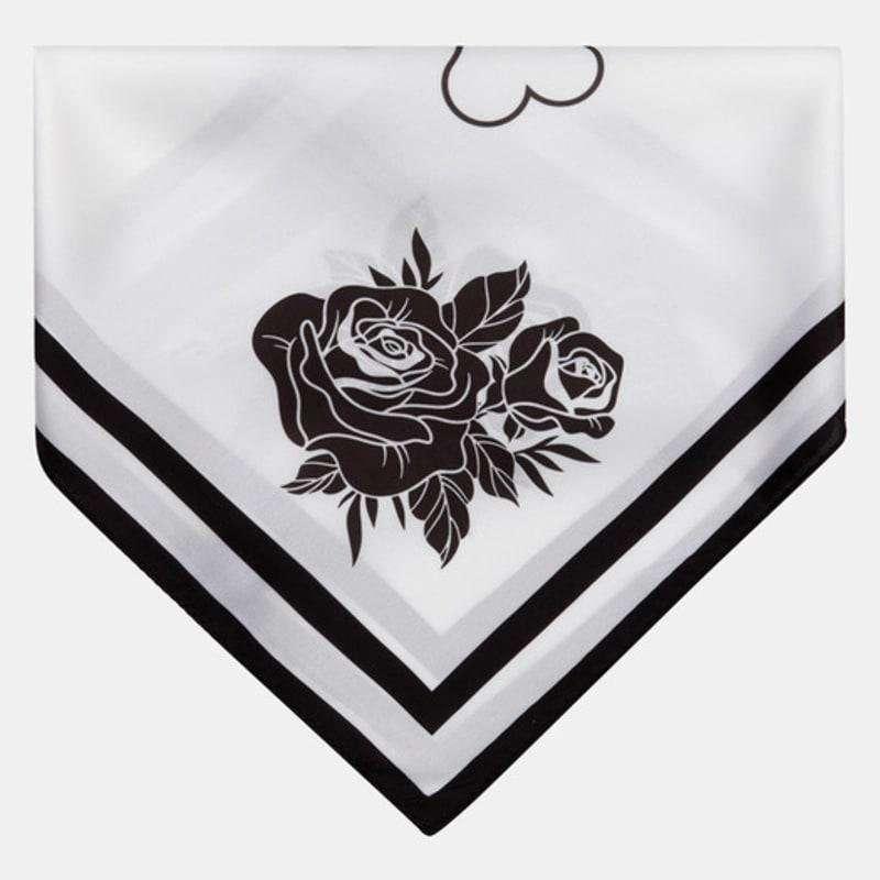 RECLOW ROSE SKELETON SCARF BLACK