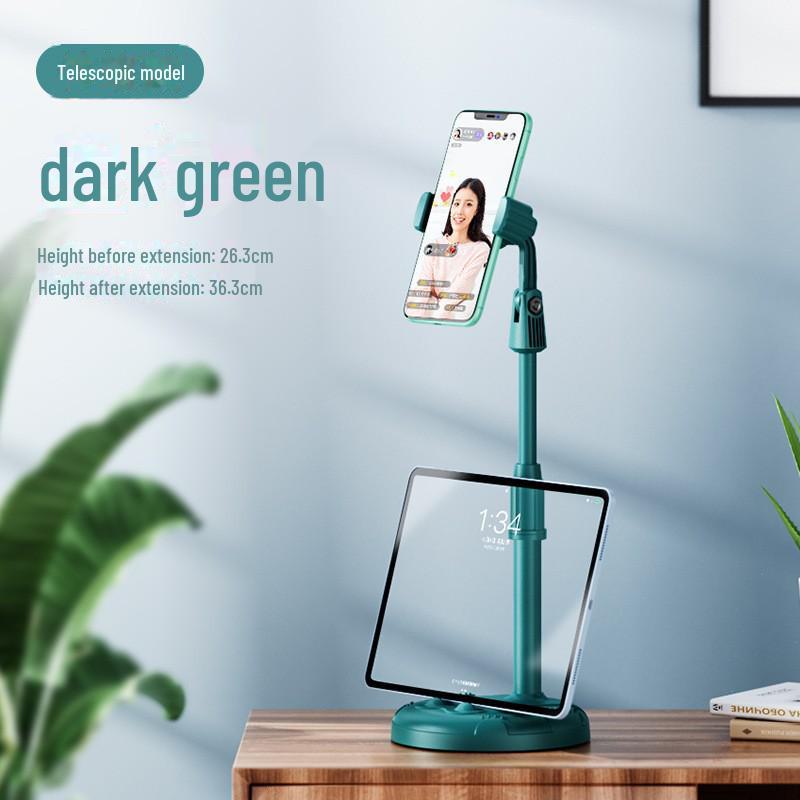 Invisible Mobile Phone Stand: Retractable Desktop Holder for Lazy Live Streaming and Online Classes