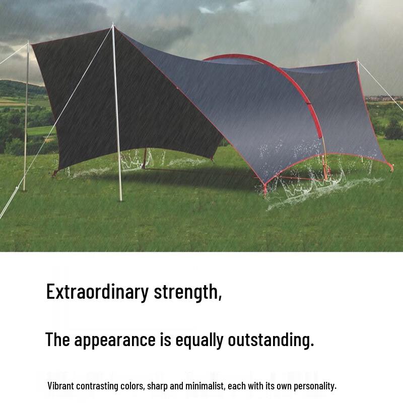 OEING Blackout Camping & Beach Sunshade Tarp