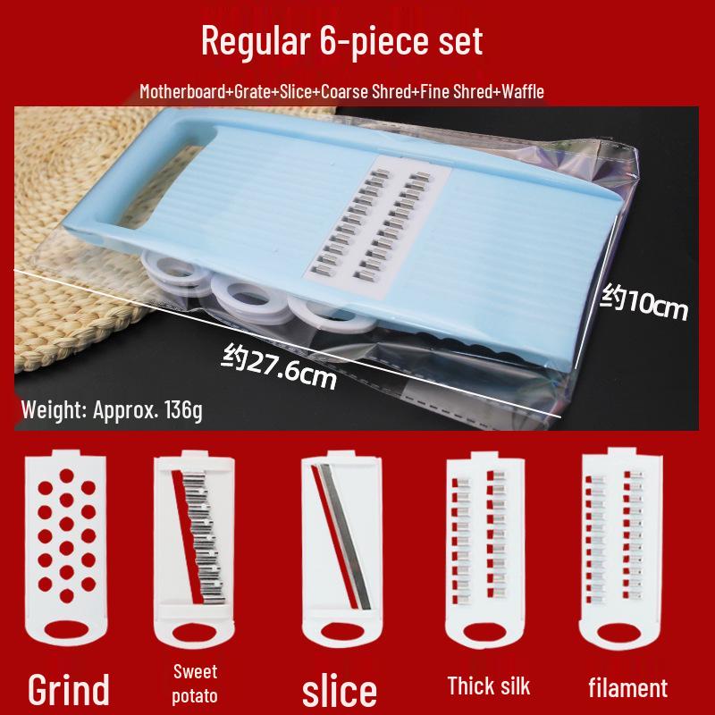 Stainless Steel Multifunctional Vegetable Cutter & Grater with Potato Peeler
