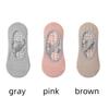 1/ 3Pair Professional Women Yoga Sock Silicone Anti-slip Ballet Pilates Socks Women Backless Breathable Bandage Yoga Sport Socks