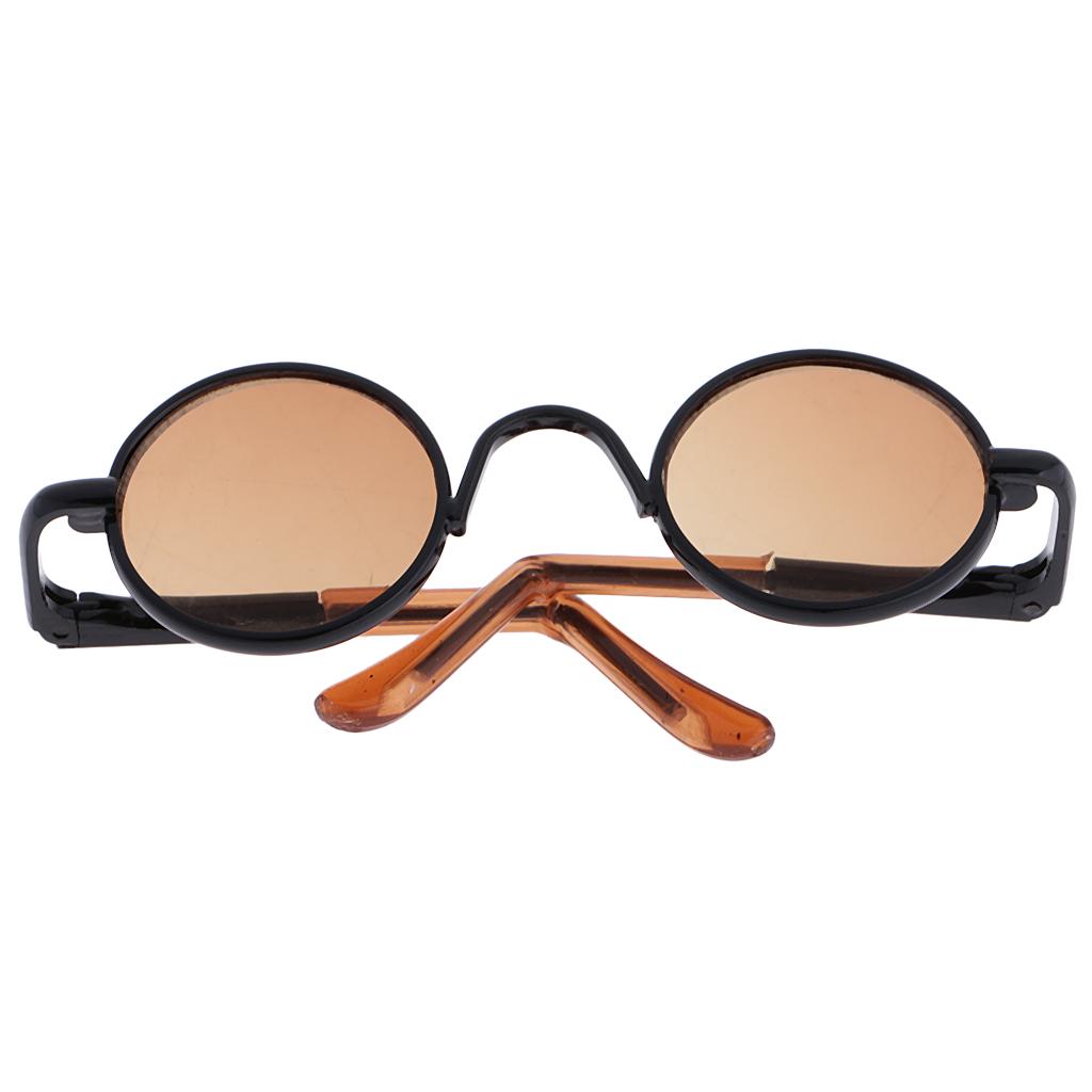 Glasses Sunglass for Doll 1/3 1/6 LUT Eyewear Gold