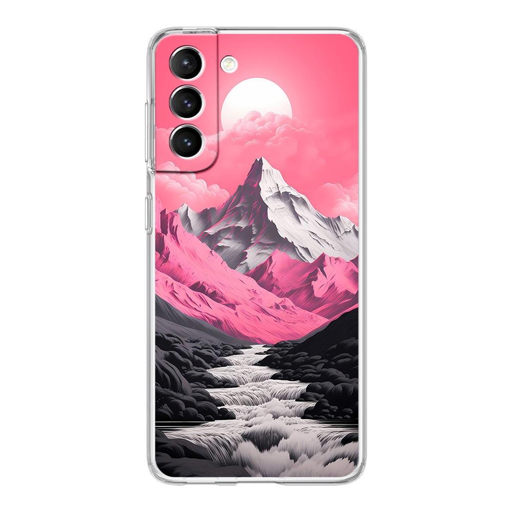 Phone Case For Samsung Galaxy S25 S24 S23 FE S22 Ultra S20 S21 5G S10 S9 Plus S10E S8 Soft Clear Cover Landscape Art