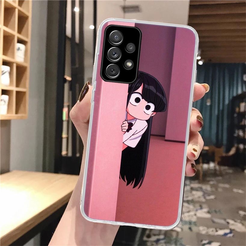 Komi Can't Communicate Phone Case For Samsung Galaxy A56 A55 A54 A53 A17 A16 A15 A14 A13 A36 A35 A34 A33 A26 A25 A24 A23 A05S A0
