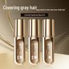 Duo Small Gold Tube Peptide Hair Dye Pen - 10 Refillable Touch-up Pens for Gray Coverage, Gentle & Non-Damaging