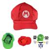 Sombrero de Sol Octogonal Oficial de Personaje Mario para Adulto, Gorra de Béisbol y Set de Accesorios