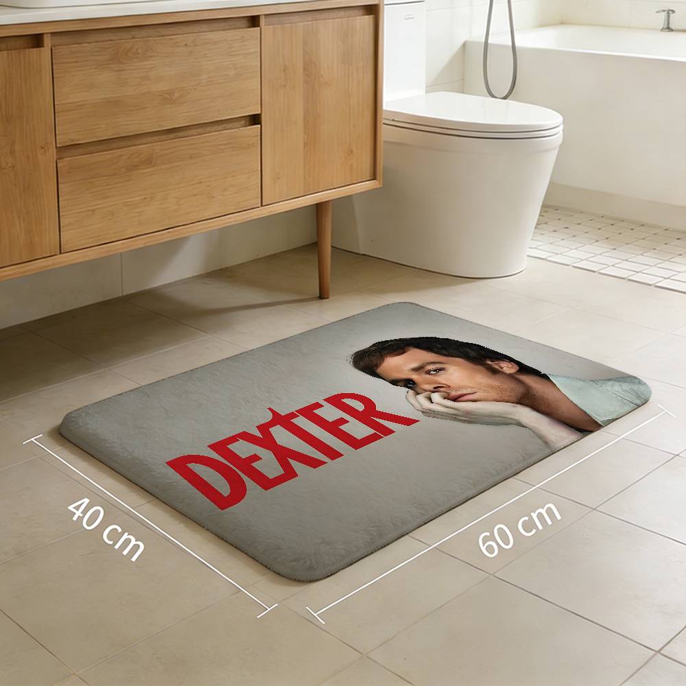 Crime Dexter TV Movie Entrance Door Mat Nordic Style Bedroom Living Room Doormat Home Balcony Anti-Slip Modern Home Decor