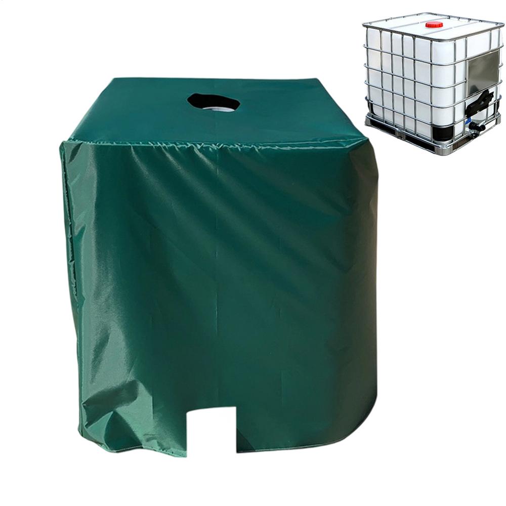 

Water Tank Cover Dustproof Fade Resistant Tote Sunshade Thermal Foldable Reusable Storage Protection For Wind Yard Garden Well