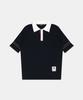 AVEN Classic Hampton Knit Polo Shirt Navy