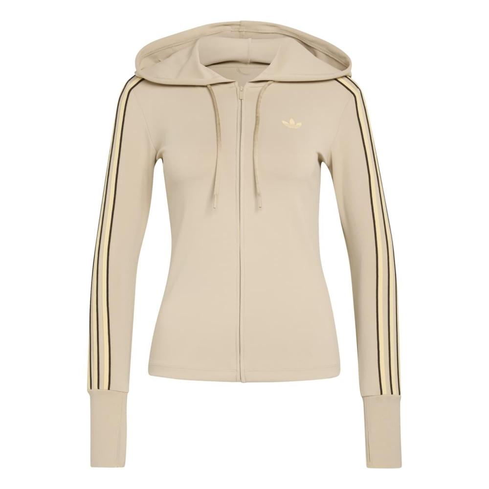 Adidas W Hooded Zipper Adv kW4551 Stonekhaki