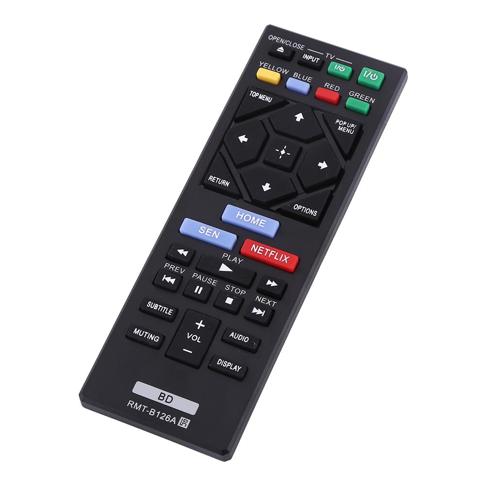 1Pc New Stylish  RMT B126A Remote Control Black Replacement Controller For Sony Blu Ray