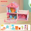 Diy Doll House Children Dream Princess Big Castle Villa Birthday Gift Play House Toys