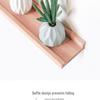 Pine Wood Wall Mounted Floating Shelf Set