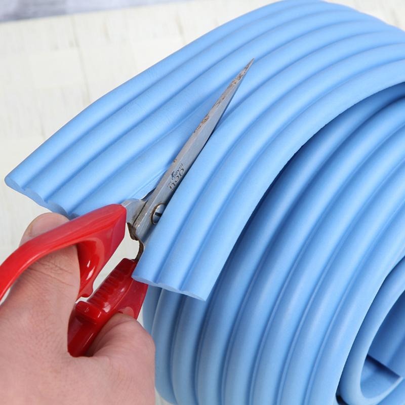 1/2Pcs Baby Safety Foam Corner Guard Edge Protector Kids Aircon Gap Seal Dustproof Energy Saving Home Furniture Edge Protection
