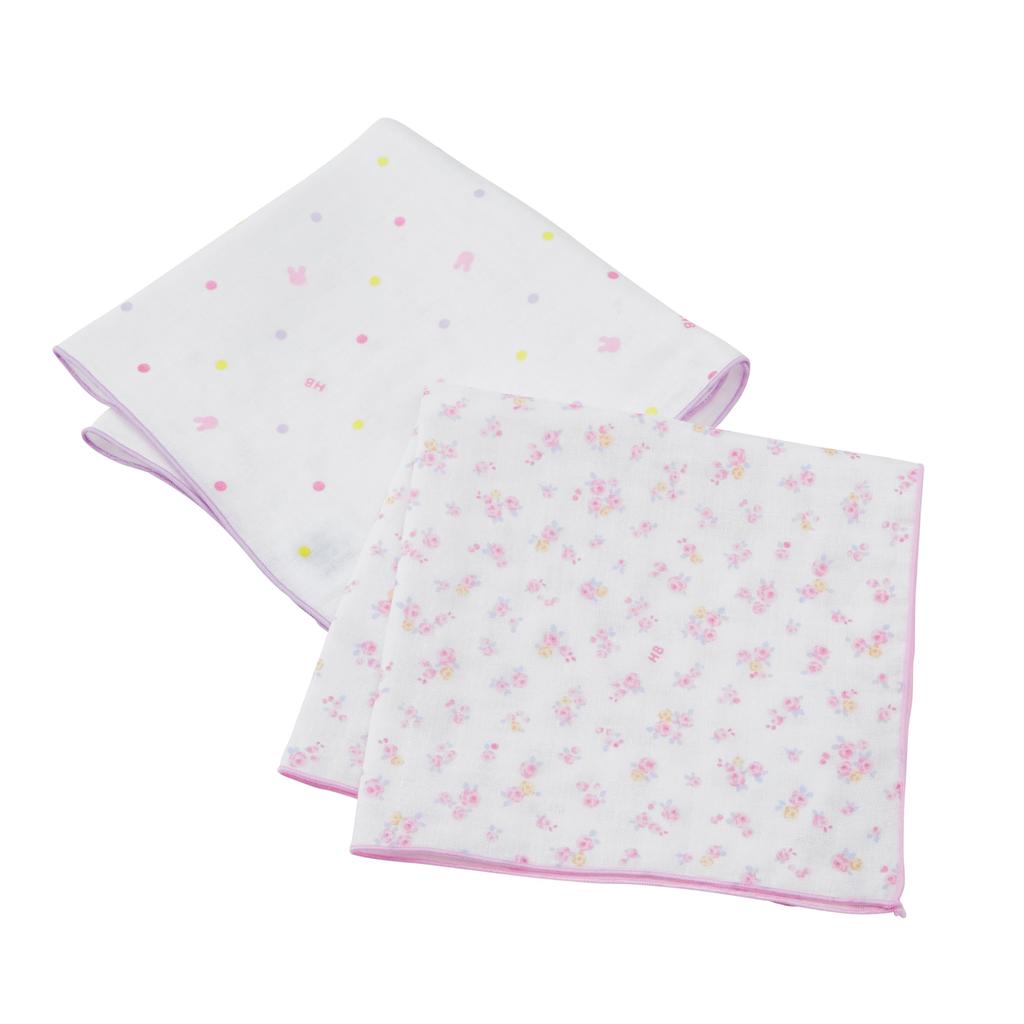 HOT Starter for Spring and for Boys and Baby One [MIKIHOUSE BISCUITS] Set, Patterned, Summer, Girls, Newborn, Clothes, Pink, Size, 74-9967-491