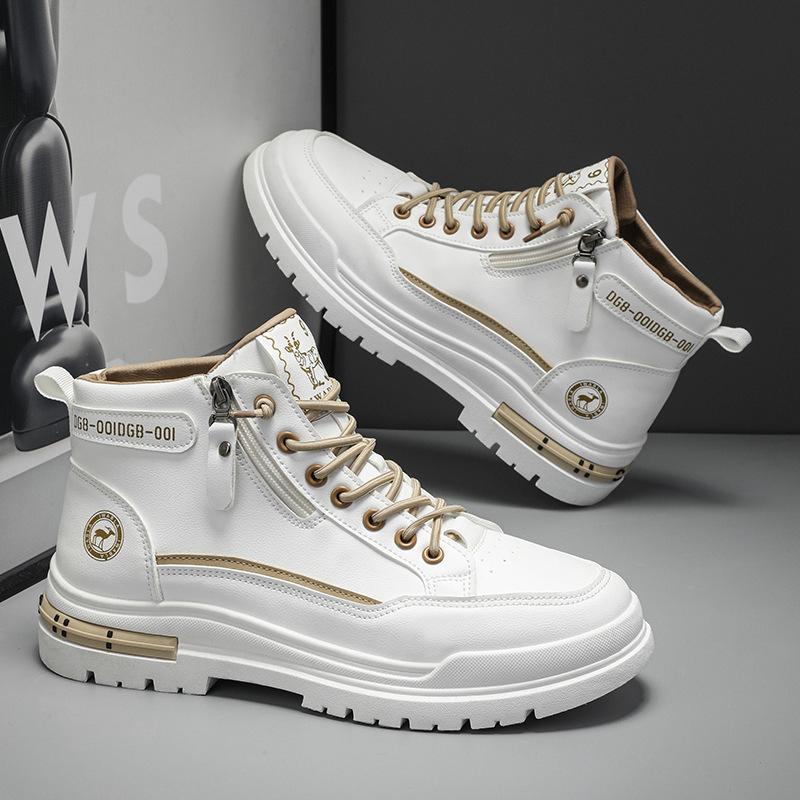 Herrenschuhe neu Frühling koreanische Version Sport Arbeitsschuhe Herren Trend vielseitig dicksohlig rutschfest und abriebfest Arbeitsschutzschuhe
