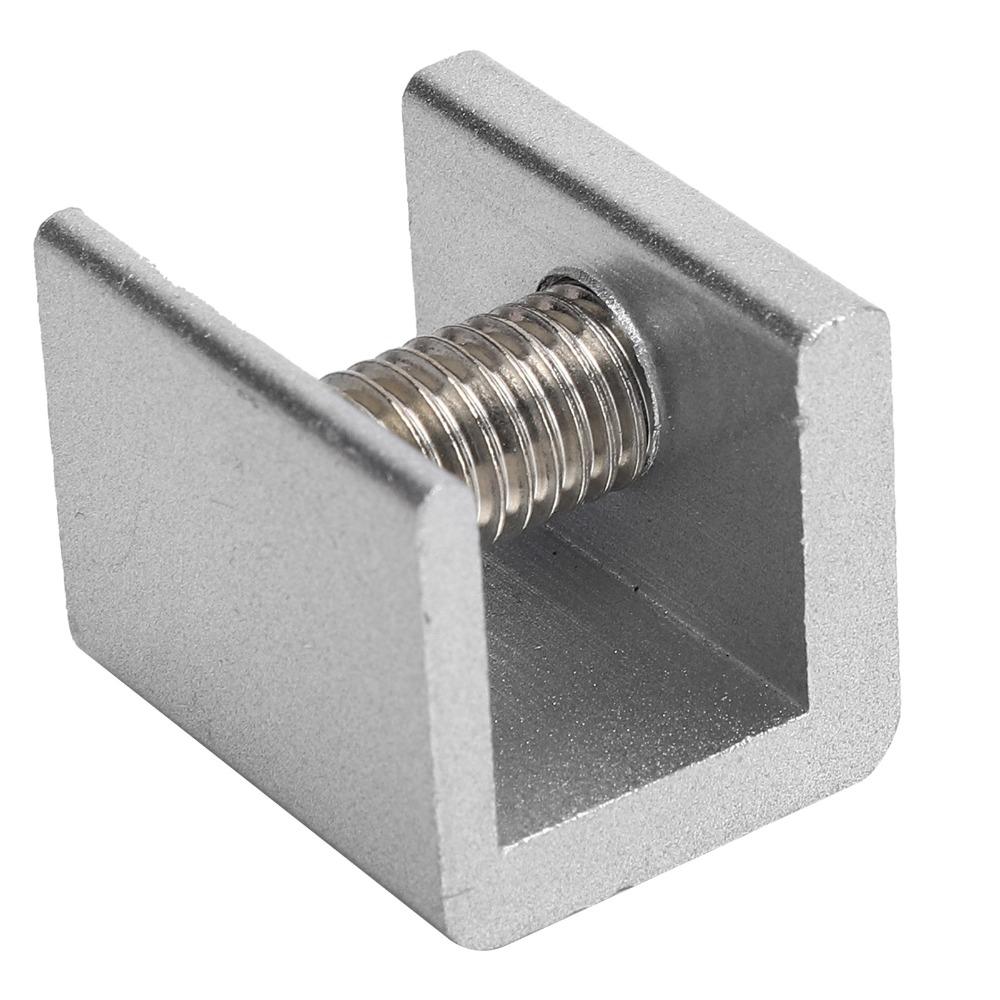 Aluminum Window Safety Lock Silver Sliding Window Stopper Adjustable Sliding Window Lock  Home