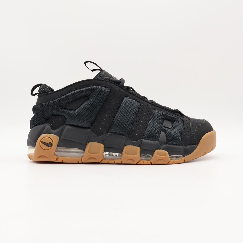 FZ3055-003 Nike Air More Uptempo Low Black Gum Medium Brown Black (Men's)