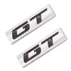 2 Pieces GT Emblem 3D Metal Sticker Suitable for Cars,