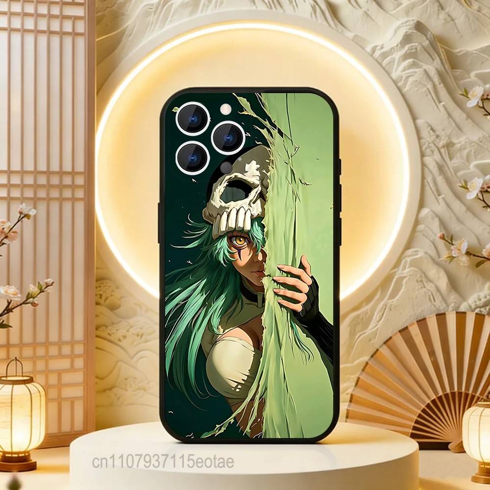 B-BleachS N-Nelliel-s For iPhone 12,16,13,14,15,17,11,Pro,Max,Plus,E,Air,Mini TPU Soft to Skin-friendly phone case