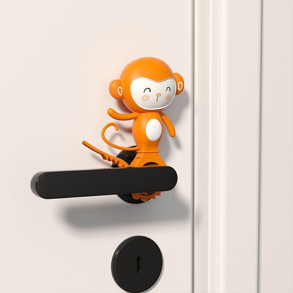 Silicone Door Stopper Cartoon Animal Finger-Proof Stopper Anti Pinch Guard  Doors Prevention