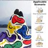 1pc Colorful Patterns Blanket Warm,Perfect for Camping And Travel, Making It a Great Gift for Any Season yy250904189