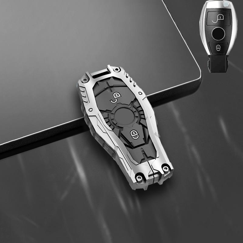 

Car Key Case Cover Key Bag Accessories For Mercedes Benz A B C S Class AMG GLA CLA GLC W176 W221 W204 W205 Shell Fob Keychain