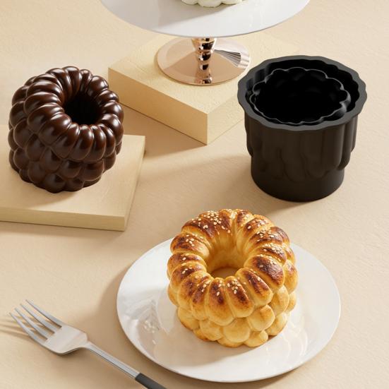Silicone Cake Mold Non-Stick Raspberry Shape Baking Mold High-Temperature Resistant Food Grade Silicone Mold for Oven Refrigerator Air Fryer Baking