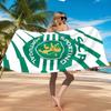 Asciugamano da Spiaggia con Stemma dello Sporting Cp, Asciugatura Rapida, Facile da Curare, Adatto Sia per il Fitness che per le Vacanze al Mare, Essenziale per lo Sport