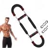 Three-Speed Adjustable U-Shaped Arm Exerciser With Foam Handle Spring Workout Bar Forearm Triceps Chest Expander Portable Fitness Equipment