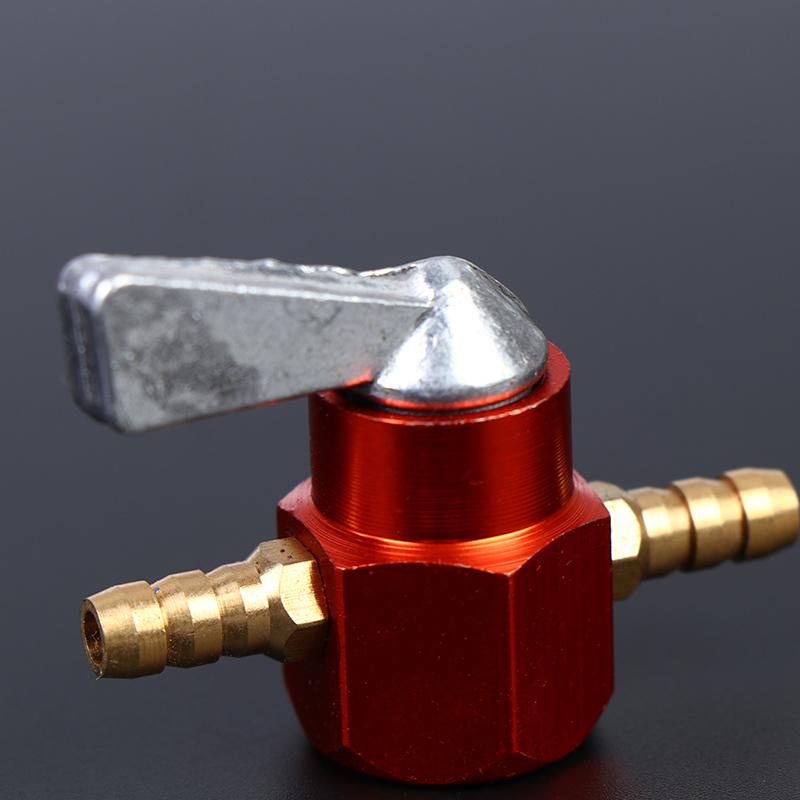 Universal Scooter Motorcycle Inline 6Mm Fuel Valve Switch Motorcycle On-Off Petcock Fuel Switch Motocross Carburetor Accessories