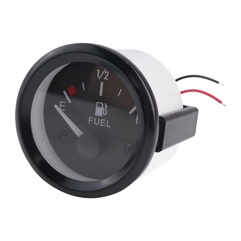 Universal Fuel Gauge with LED Backlight Fits 4/6/8 Cylinder Cars 2" Dial High Sensitivity Easy Installation