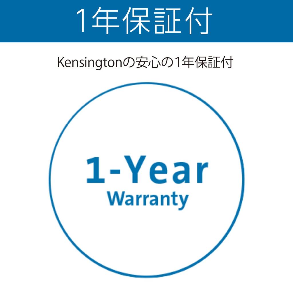 Kensington K80100JP USB Einzelohr-Headset mit Mikrofon und Lautstärkeregler Schwarz,