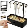 1 Piece Single/Double/Triple Layer Storage Box with Drawers Fashion Jewelry Display Rack Earrings Necklaces Jewelry Storage Rack