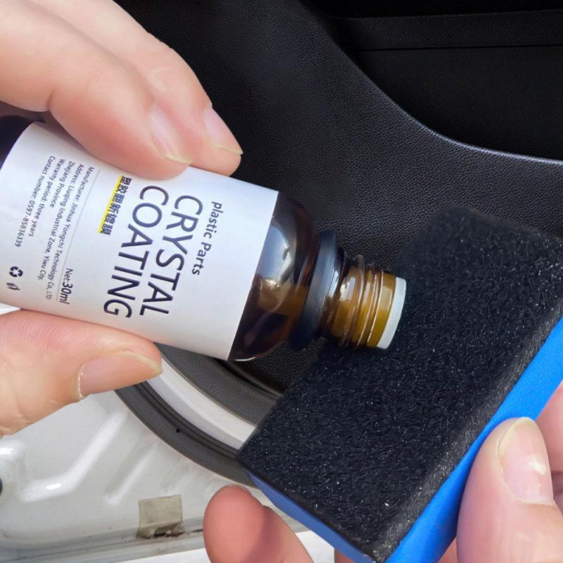 30ml interiér auta Plastový krystalový nátěr Palubní deska Renovace rámu dveří zpětného zrcátka