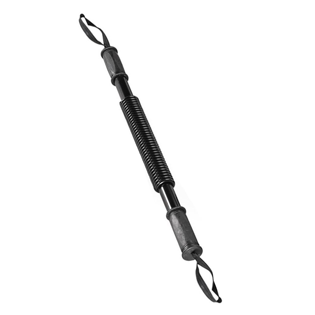 Power Twister Bar Carbon Steel Classic Black 44lb Resistance Heavy Duty Arm Builder for Shoulders