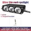 Car Grill Bumper LED Spotlight 160W Hi-Lo Beam Fog Lamps Offroad Driving Light For Motorcycle Pick-up Truck 4x4 ATV Work Lights