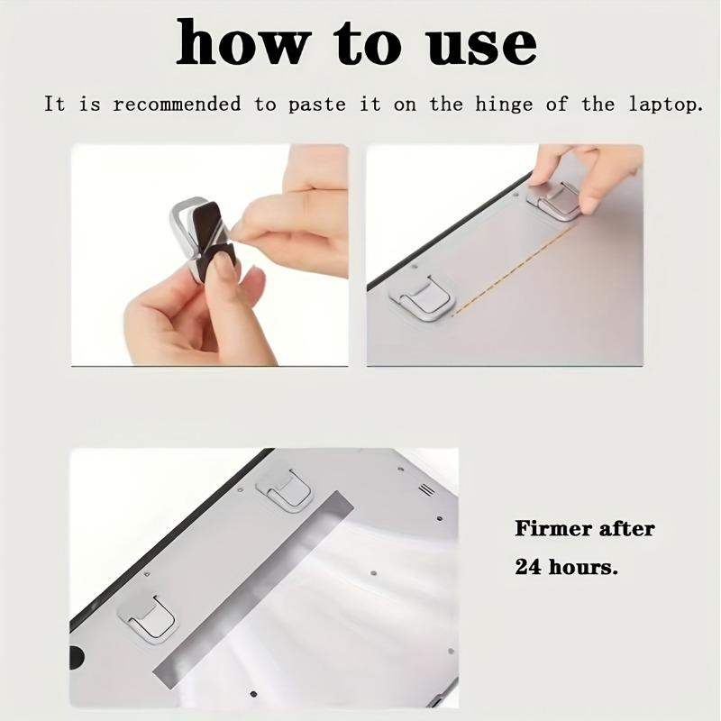 Foldable Ergonomic Laptop Stand – Invisible Portable Holder for 10-18" Notebooks, Tablets & Keyboards, ABS Material